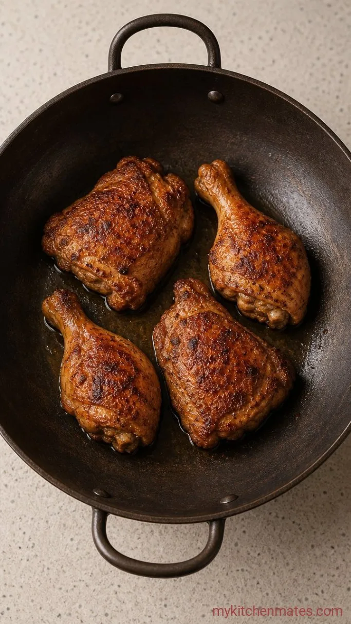 Step 1: Sear the Chicken