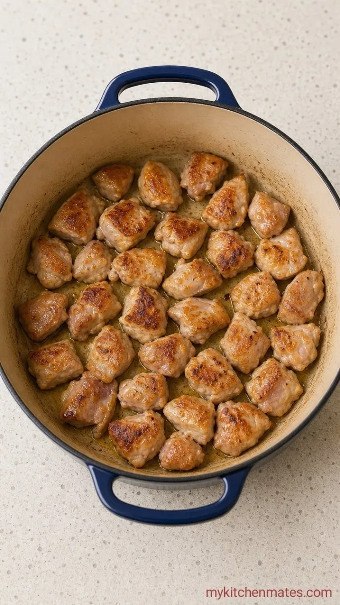 Spicy Chicken and Rice Soup Step 1: Sear the Chicken