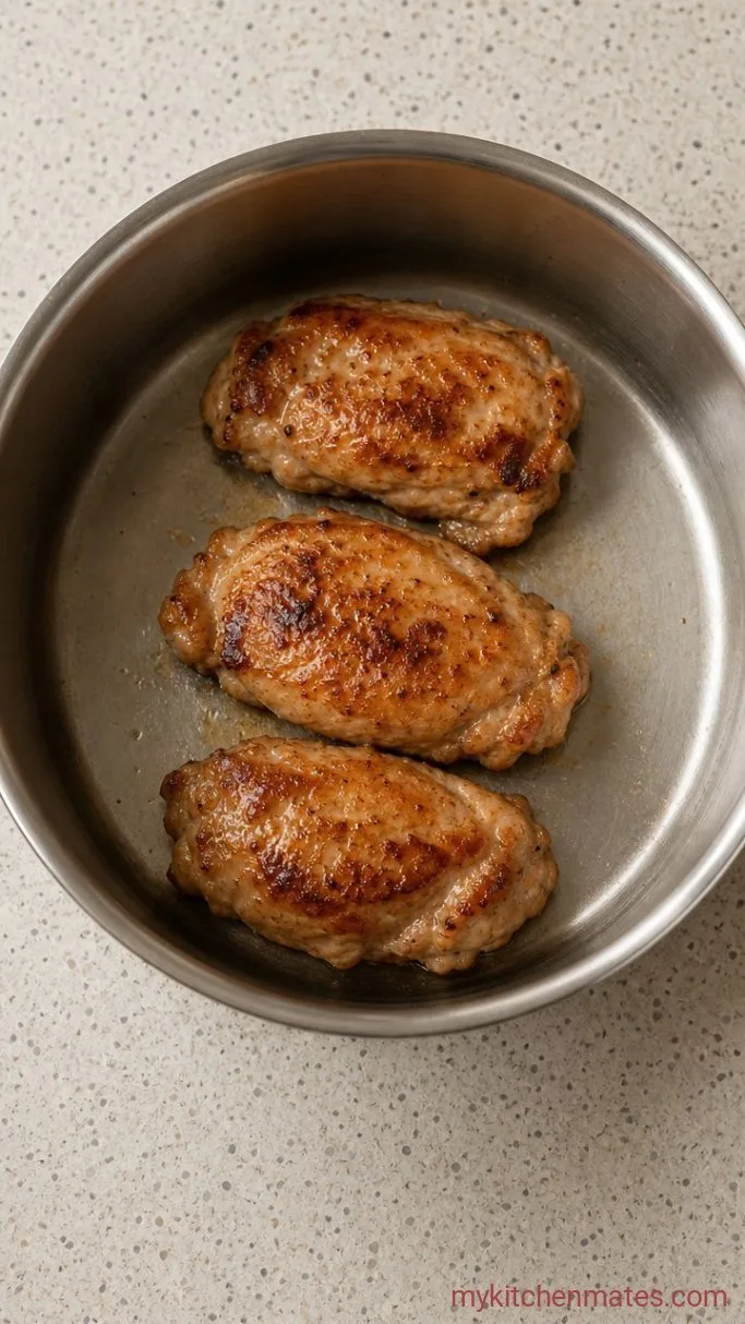 Step 1: Sear the Chicken