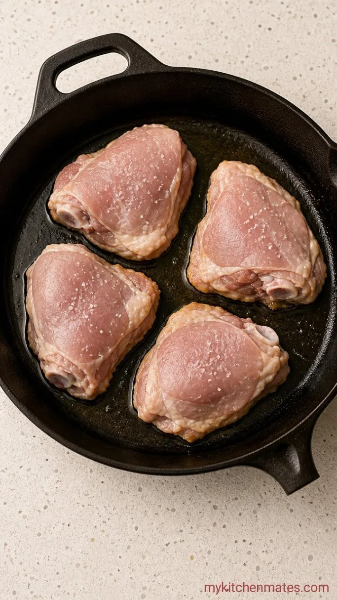 Step 1: Sear the Chicken