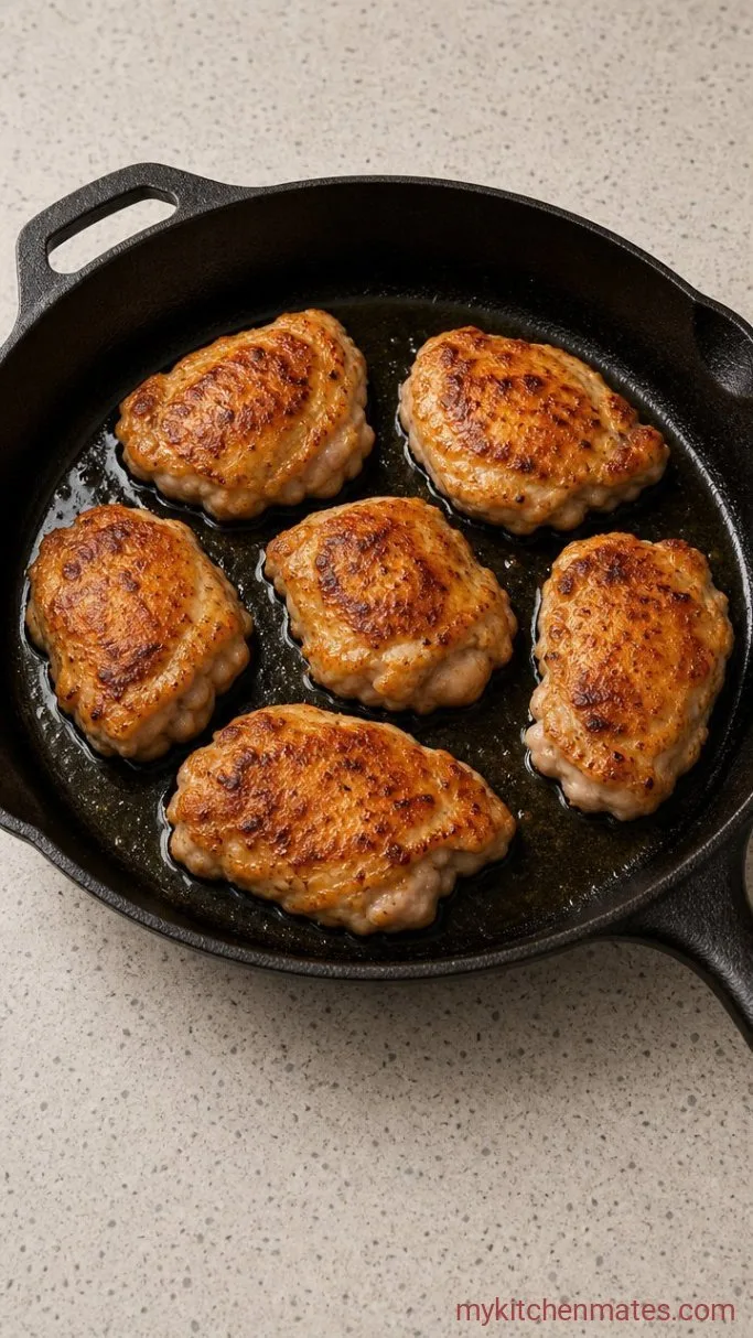 Step 1: Sear the Chicken