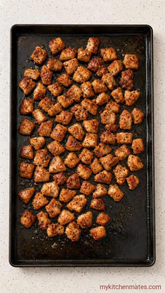 Crispy Blackstone Chicken Fried Rice (Ready in 20 Minutes) Step 1: Sear the Chicken