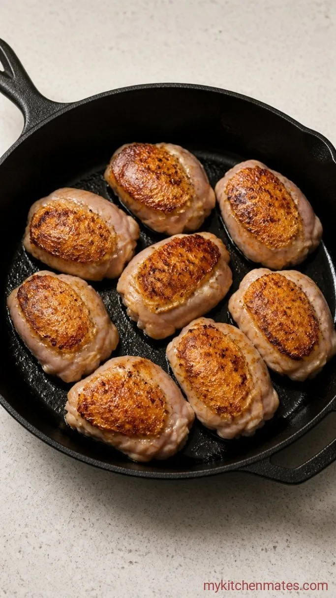Step 1: Sear the Chicken