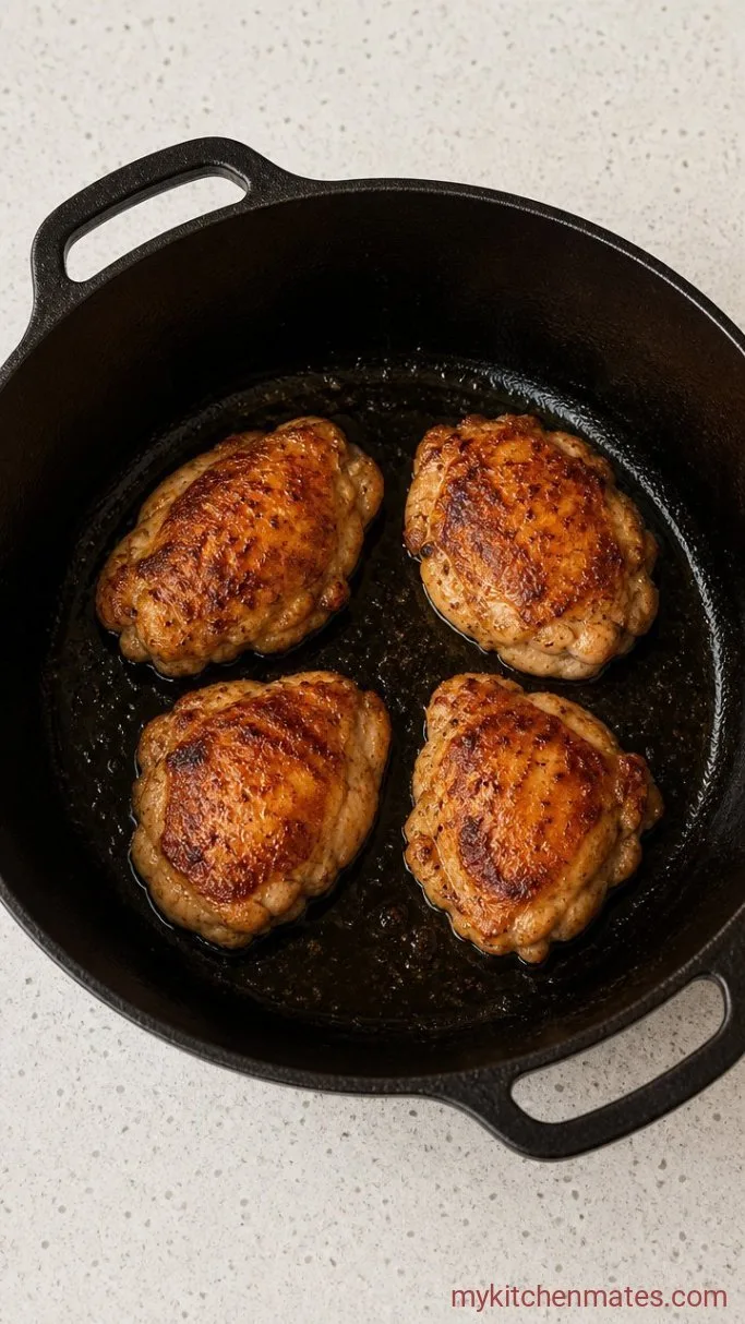 Step 1: Sear the Chicken