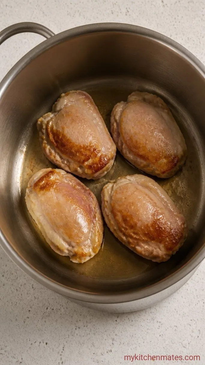 Step 1: Sear the Chicken