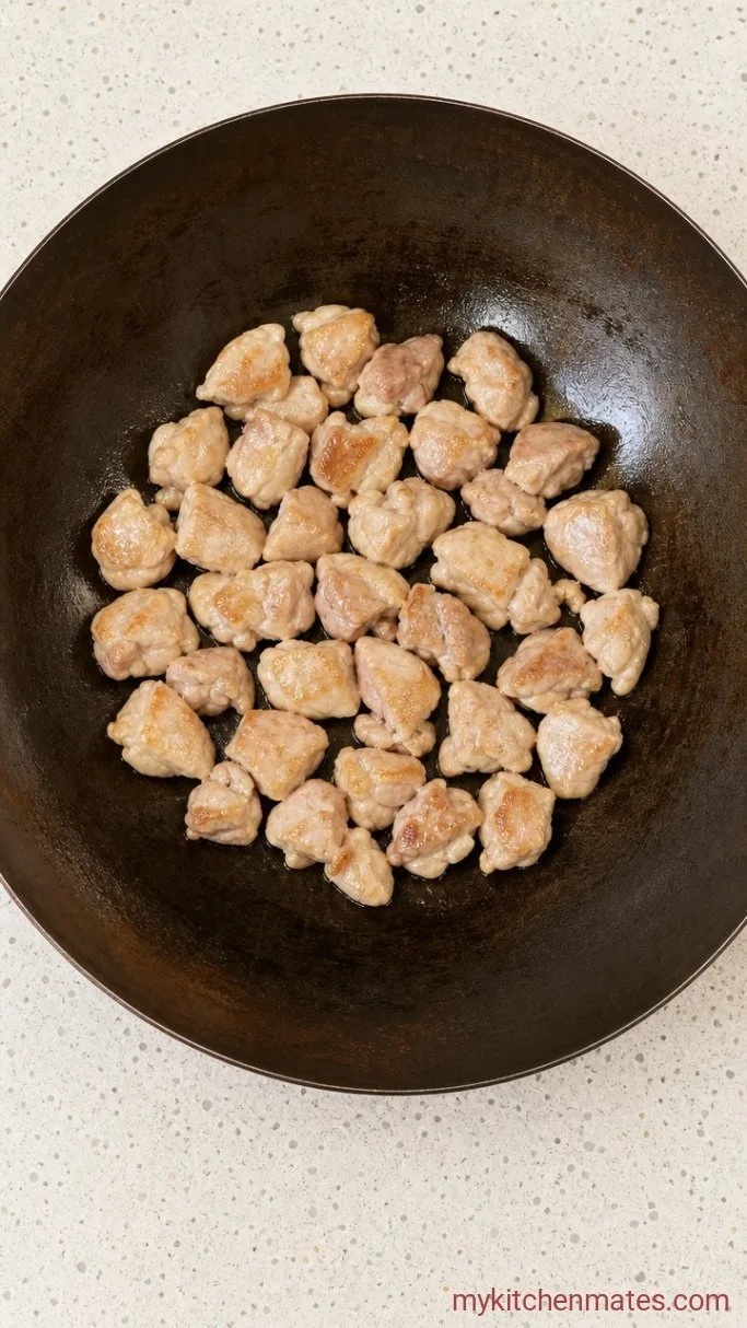 Quick 25-Minute Chicken Fried Rice Step 1: Sear the Chicken