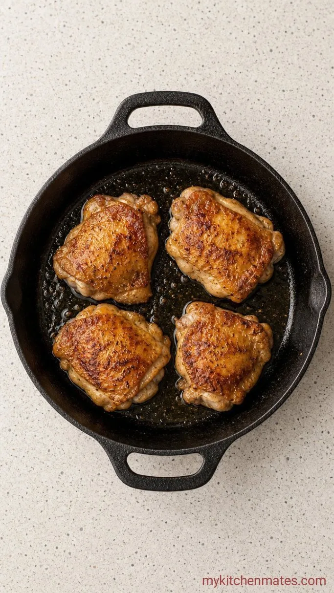 Step 1: Sear the Chicken