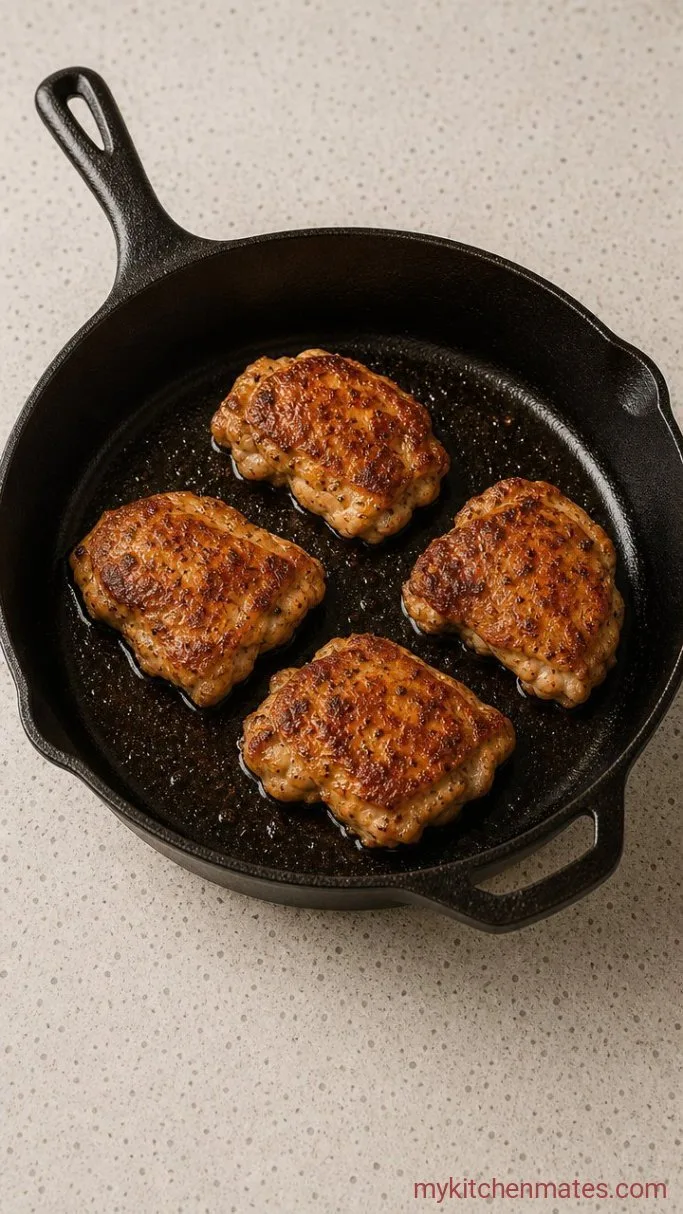 Step 1: Sear the Chicken