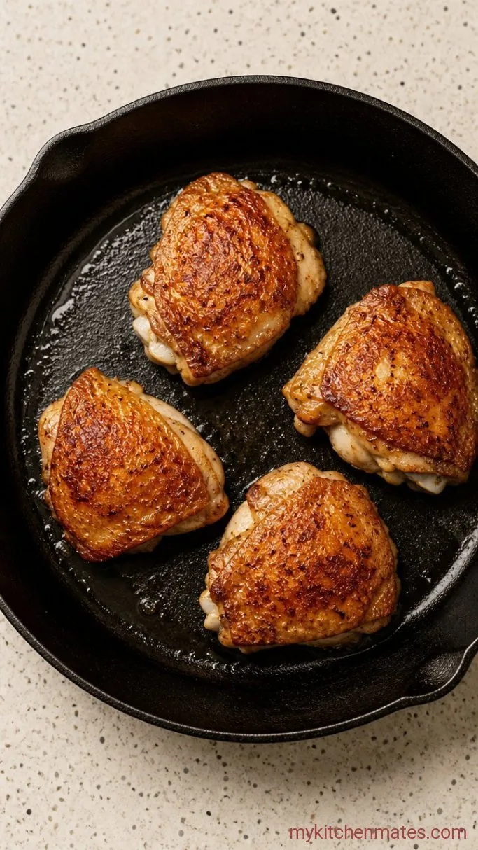 Step 1: Sear the Chicken