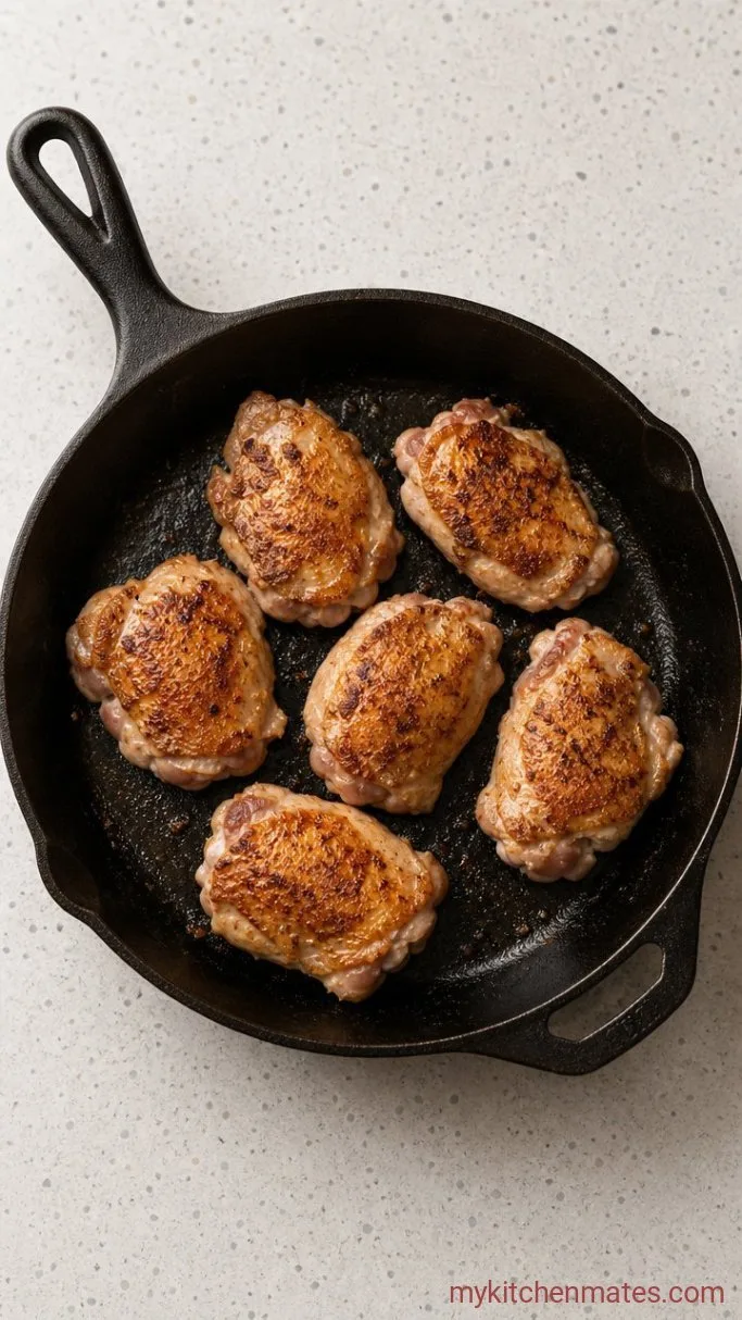 Step 1: Sear the Chicken