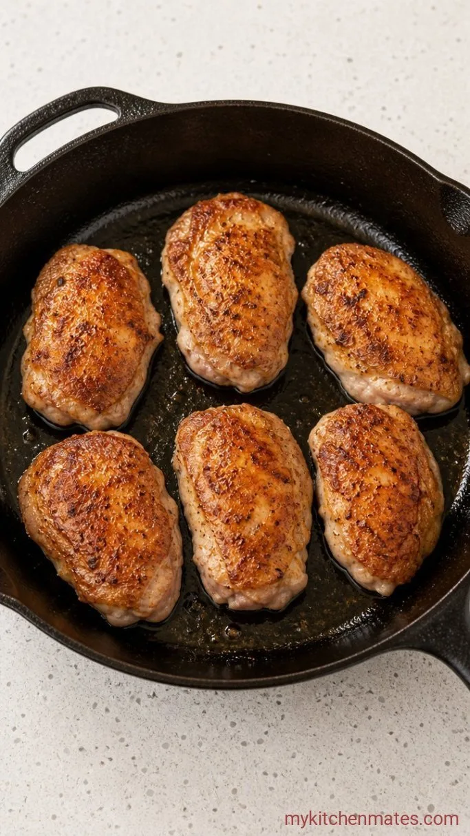 Step 1: Sear the Chicken