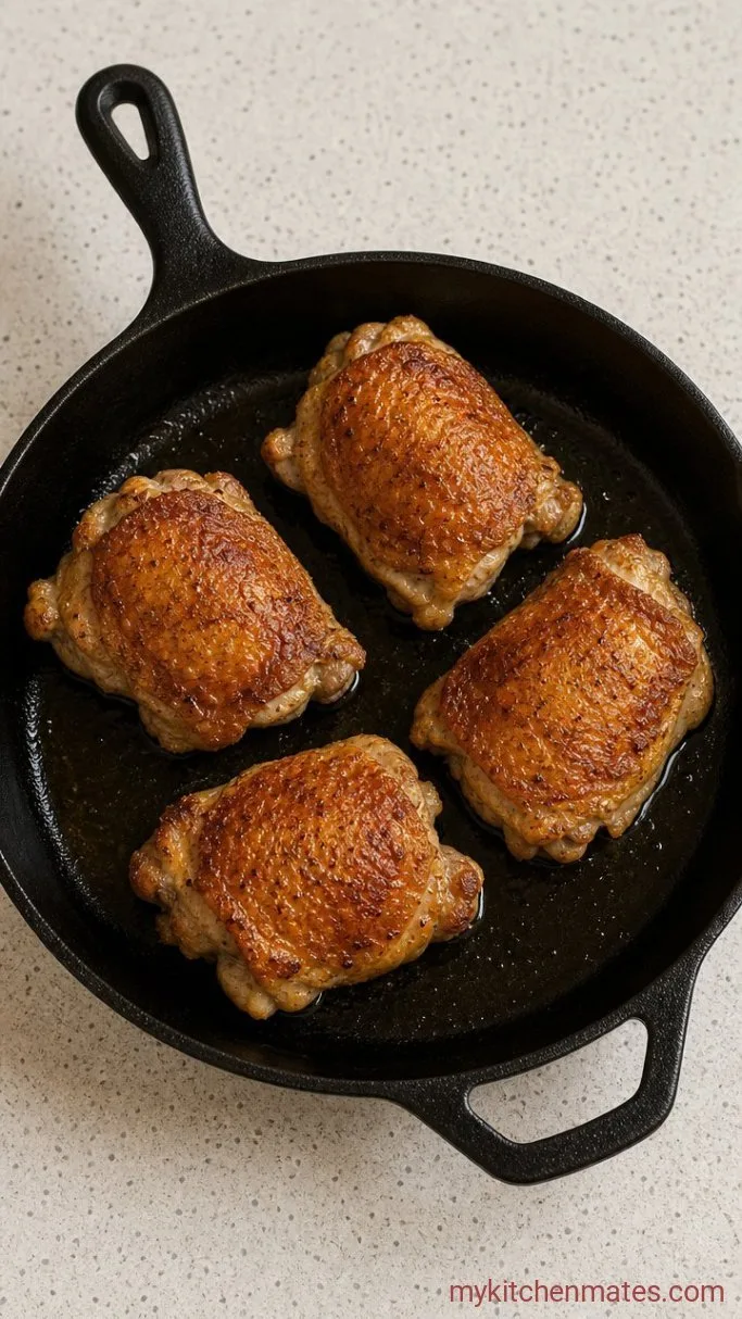 Step 1: Sear the Chicken