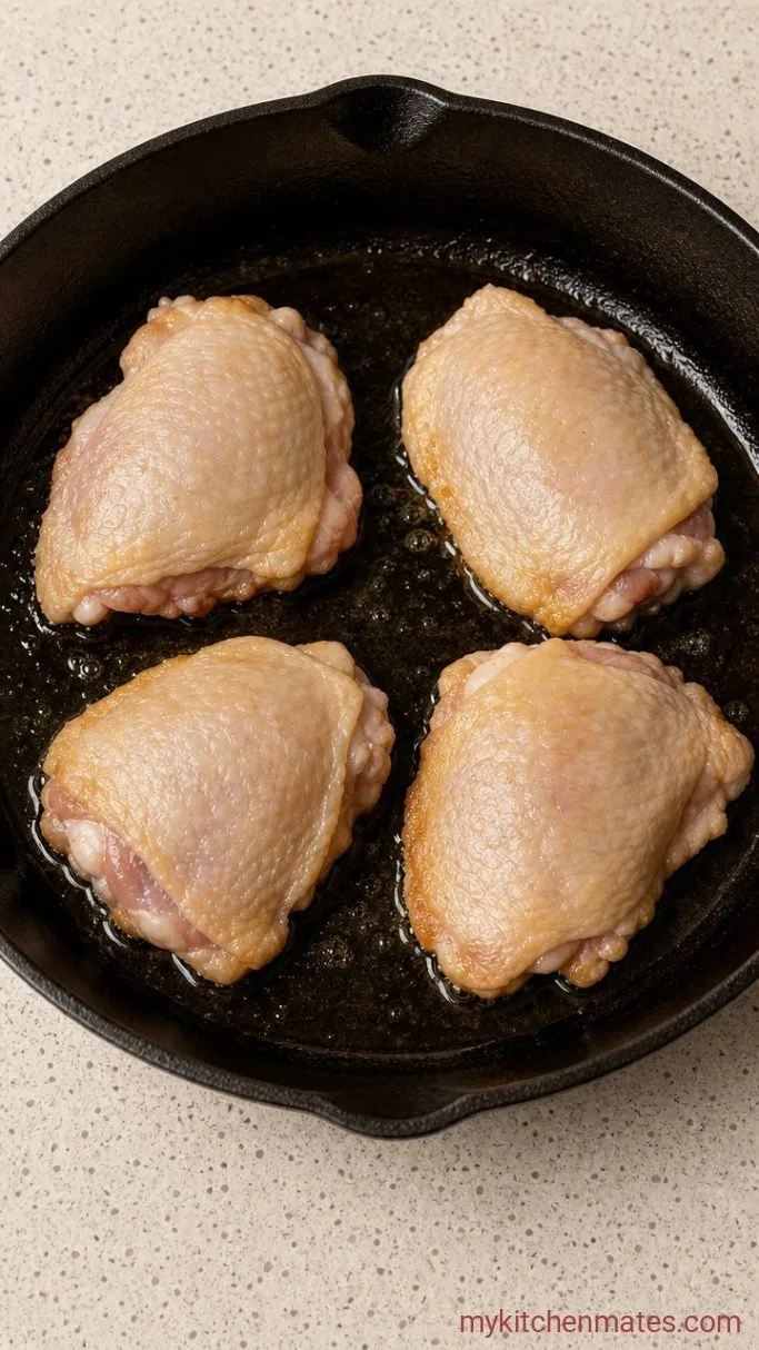 Step 1: Sear the Chicken