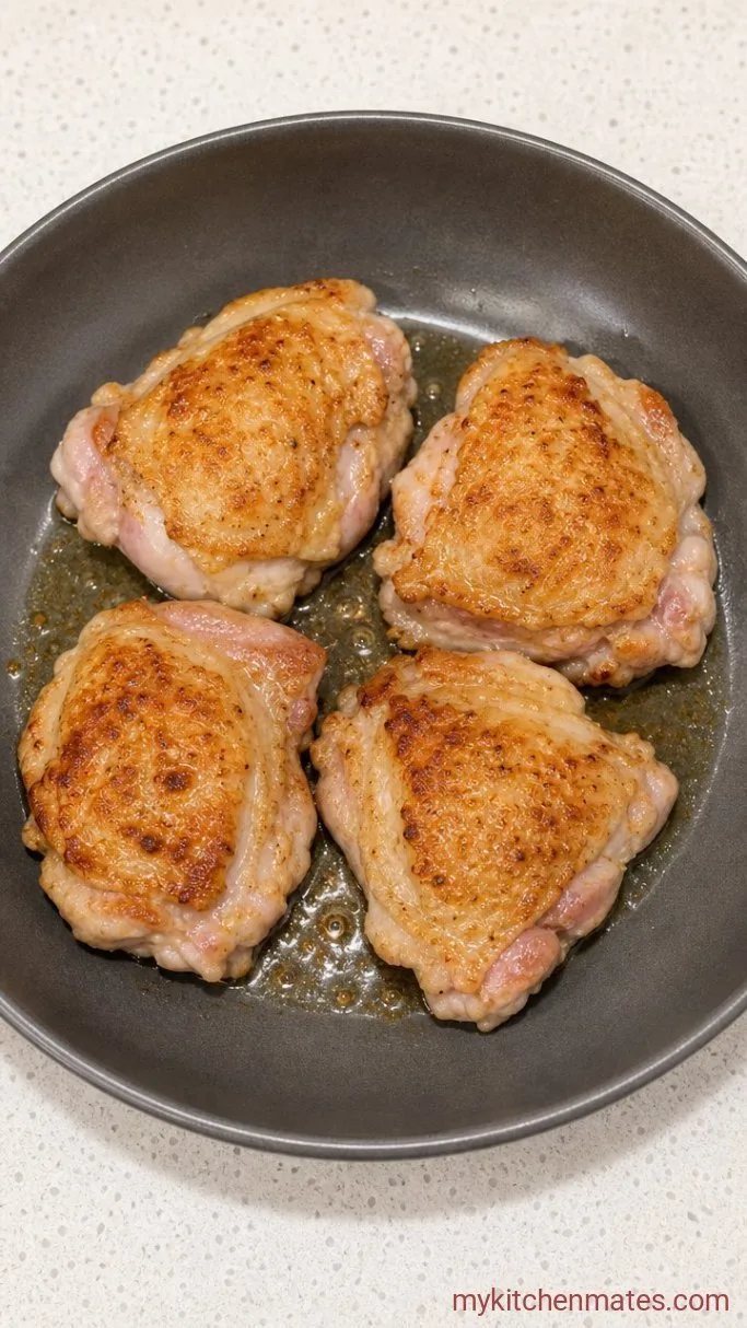 Step 1: Sear the Chicken