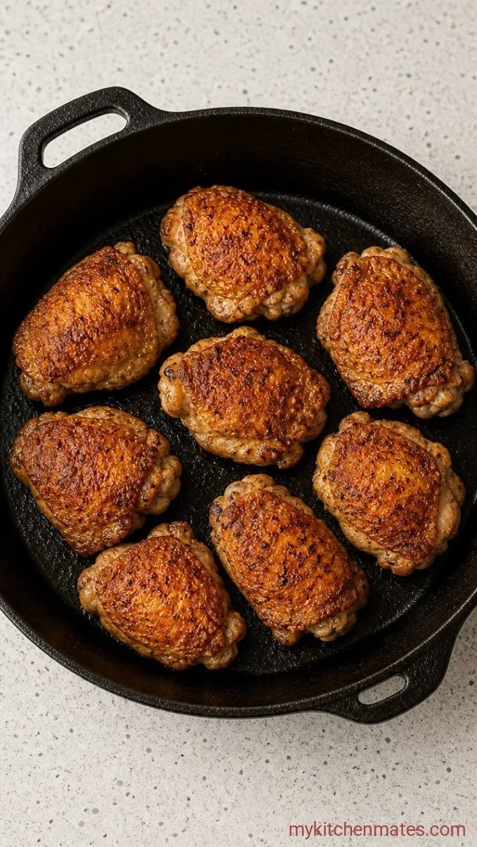 30-Minute Coconut Milk Chicken Step 1: Sear the Chicken