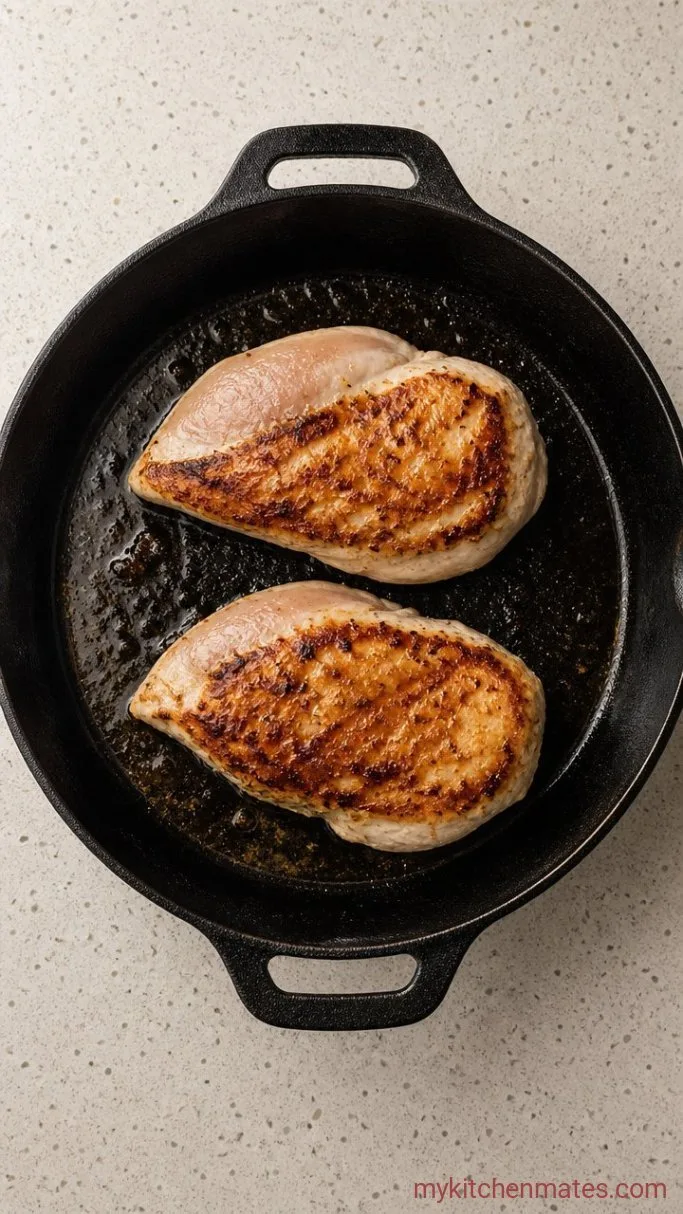 Step 1: Sear the Chicken