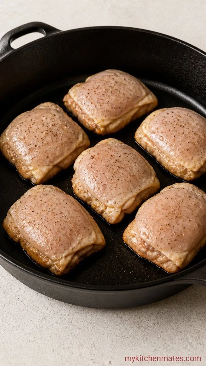 Step 1: Sear the Chicken