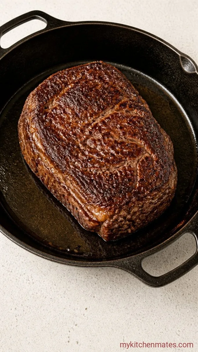 Step 1: Sear the Chuck Roast