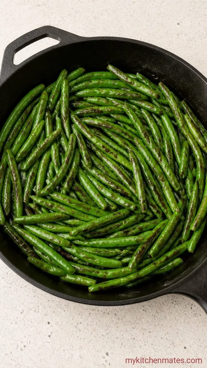 Step 1: Sear the Green Beans