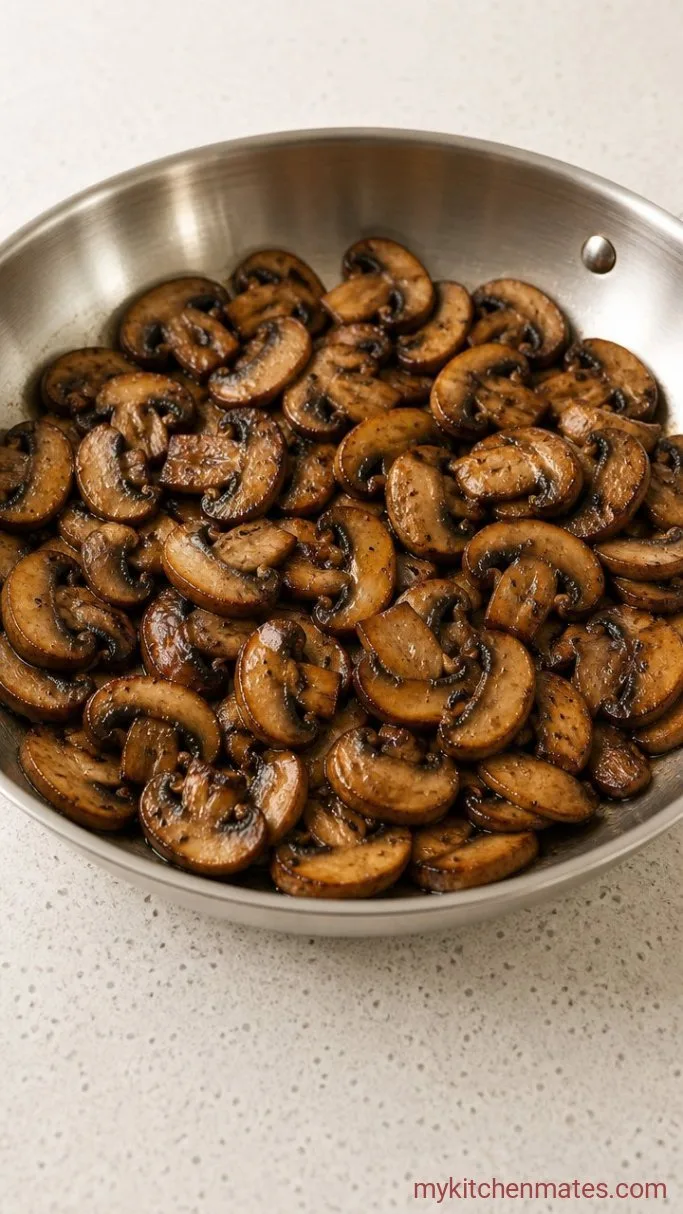 Creamy Vegan Mushroom Stroganoff (30 Minutes) Step 1: Sear the Mushrooms