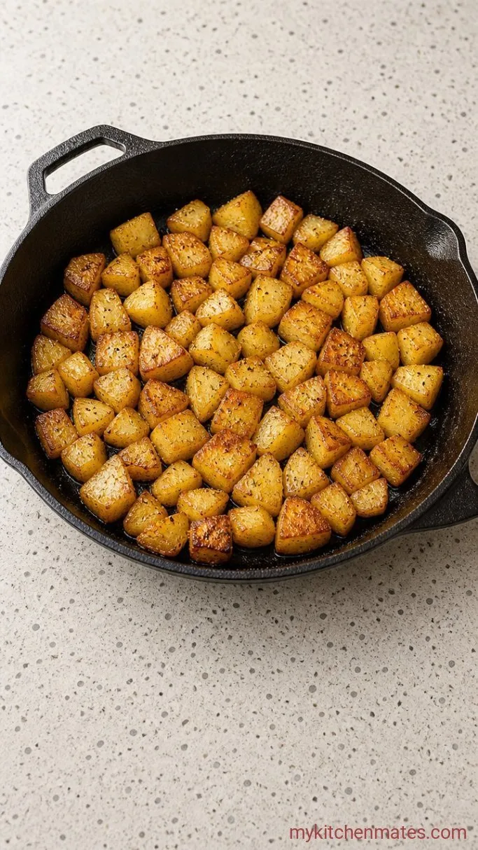 Step 1: Sear the Potatoes
