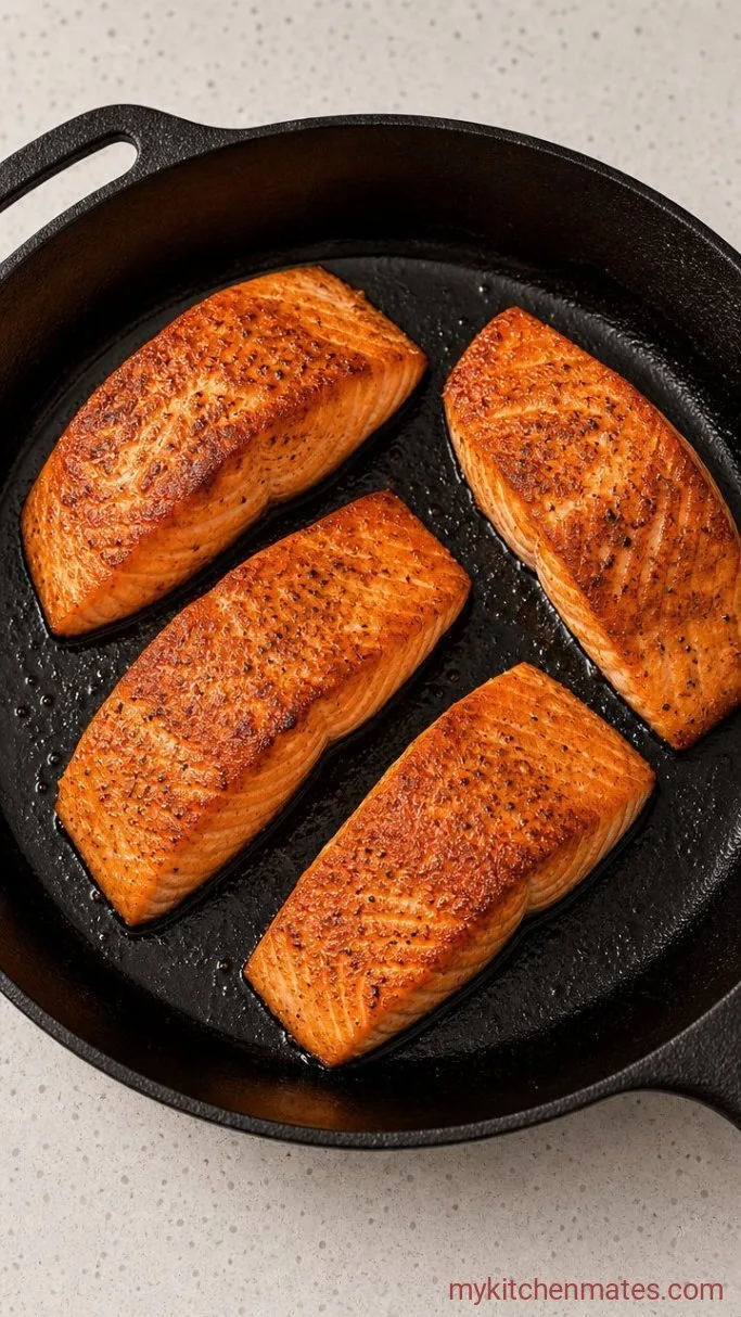 Step 1: Sear the Salmon