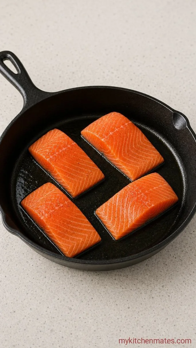 Step 1: Sear the Salmon