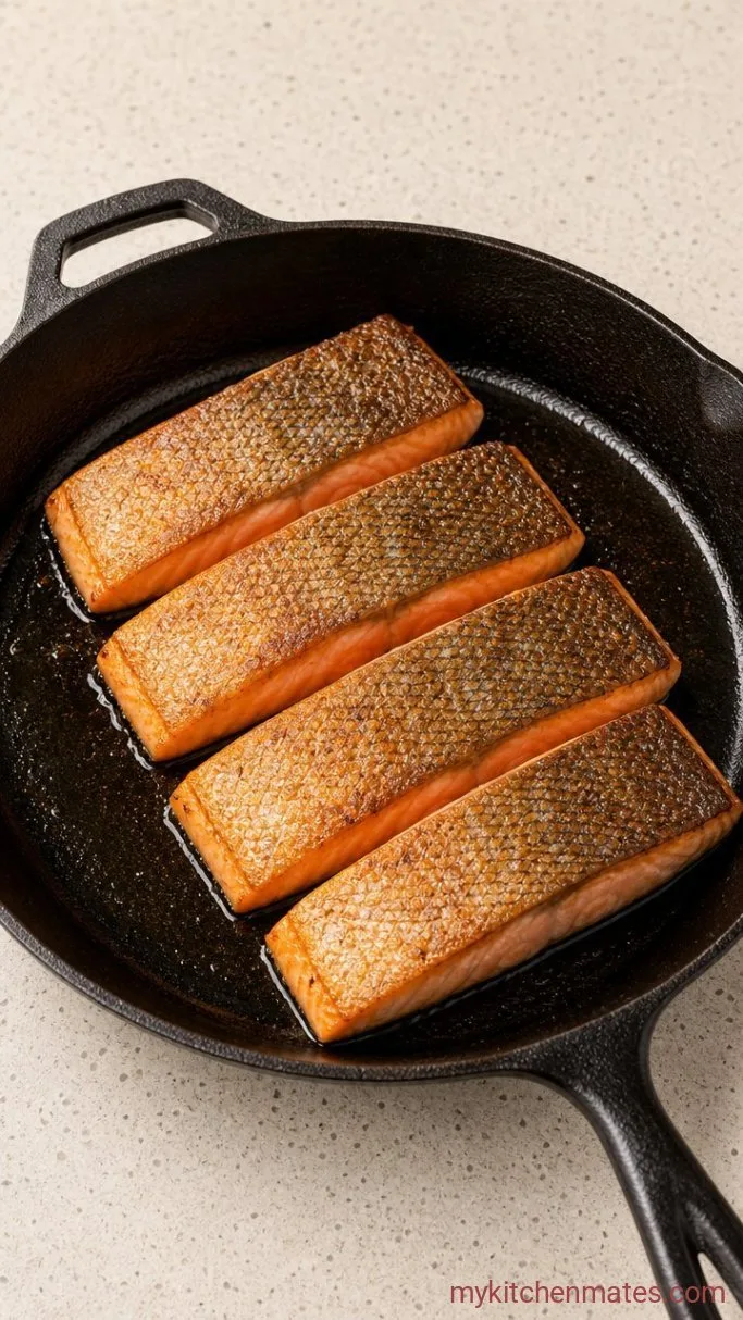 Step 1: Sear the Salmon