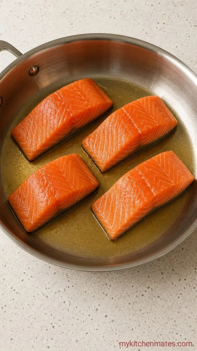 Step 1: Sear the Salmon