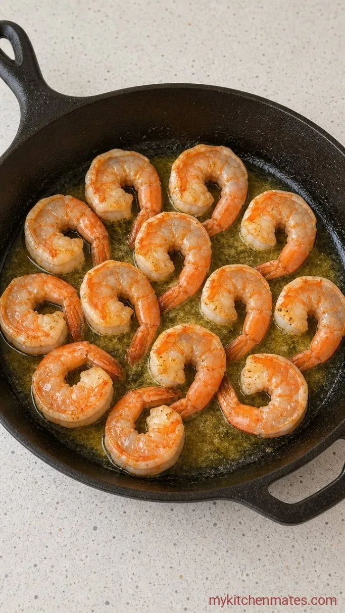 Step 1: Sear the Shrimp