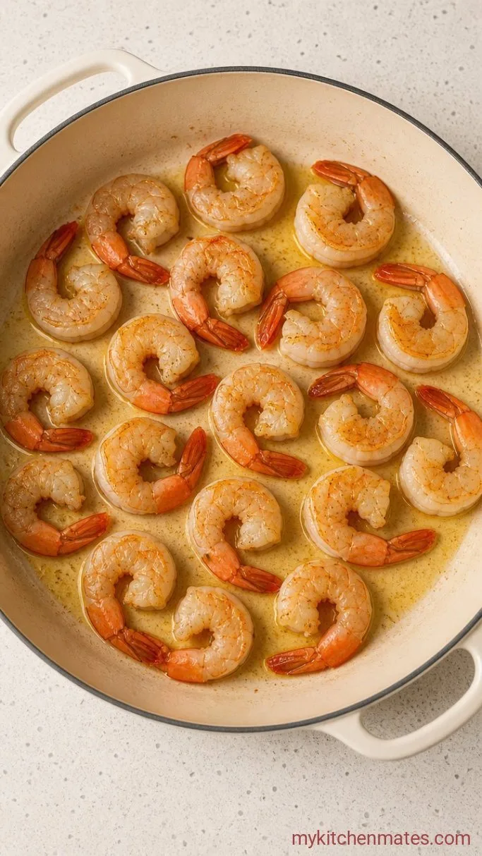 Step 1: Sear the Shrimp