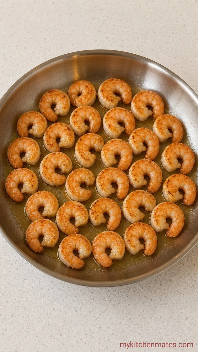 20-Minute Lemon Shrimp Piccata Step 1: Sear the Shrimp