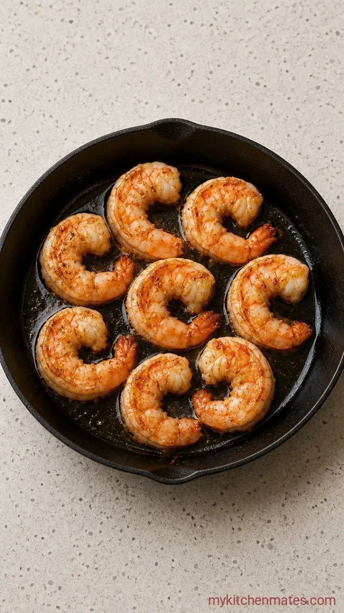 Step 1: Sear the Shrimp