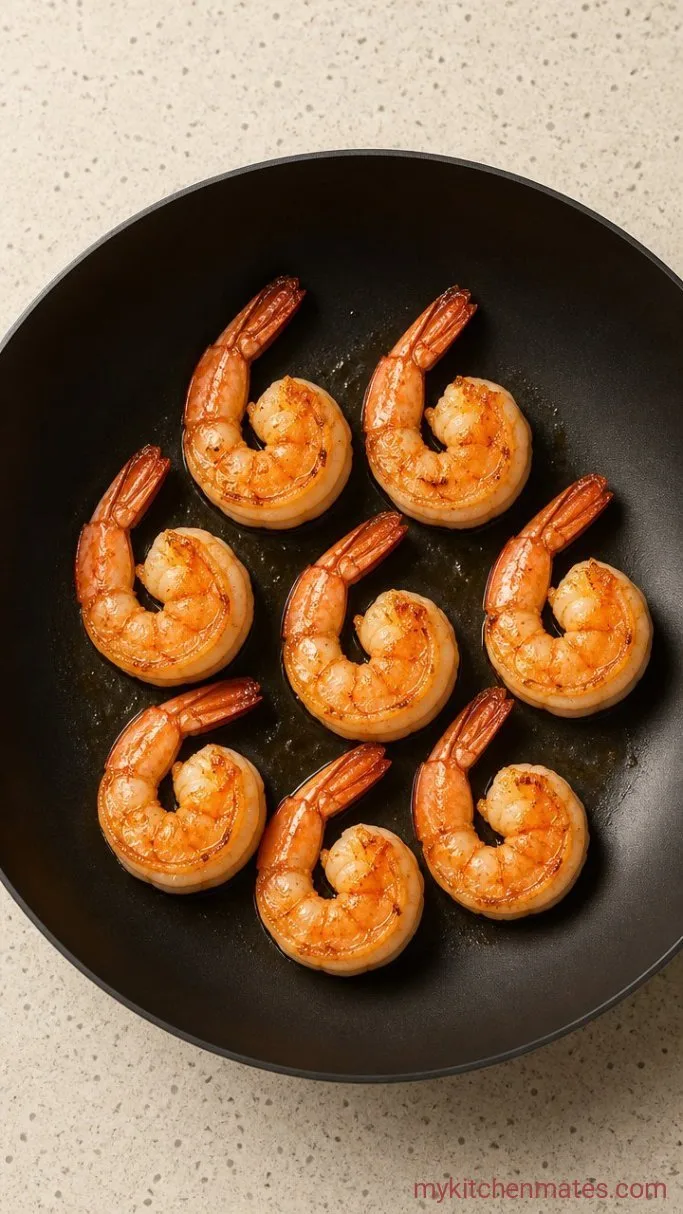 Step 1: Sear the Shrimp