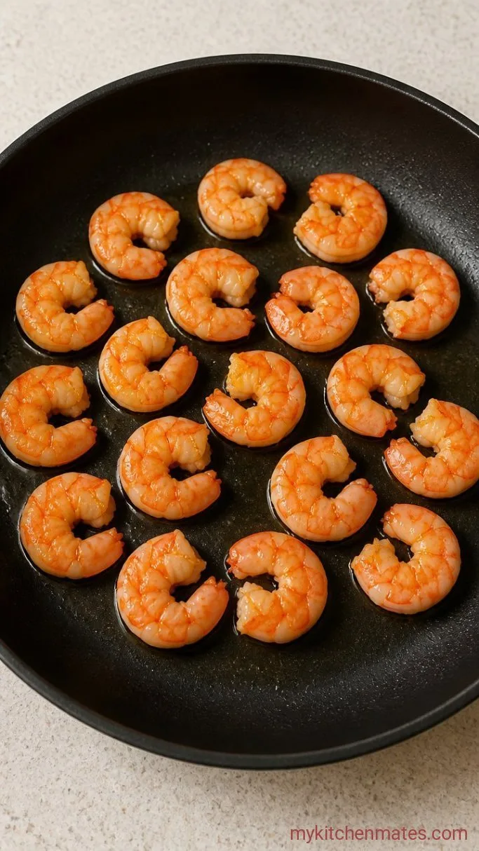 20-Minute Pineapple Fried Rice Step 1: Sear the Shrimp
