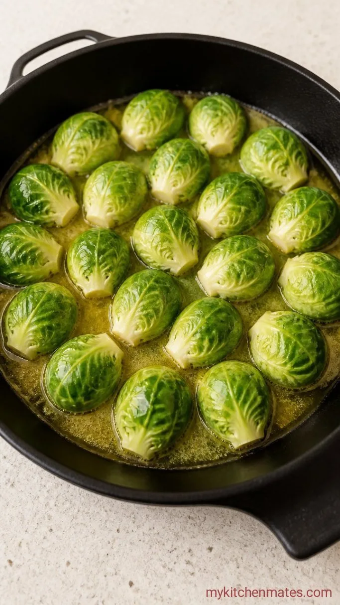 Step 1: Sear the Sprouts