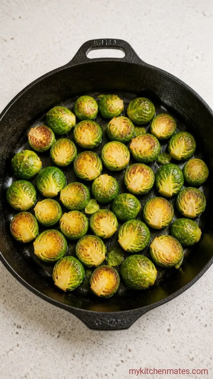 Step 1: Sear the Sprouts