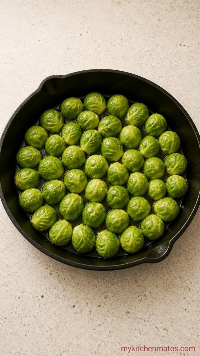 Step 1: Sear the Sprouts
