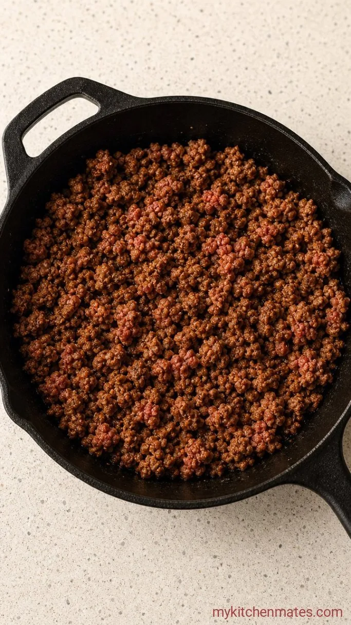 Step 1: Season and Brown the Beef
