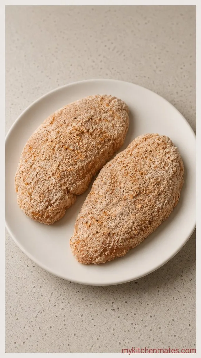 Step 1: Season and Coat the Chicken