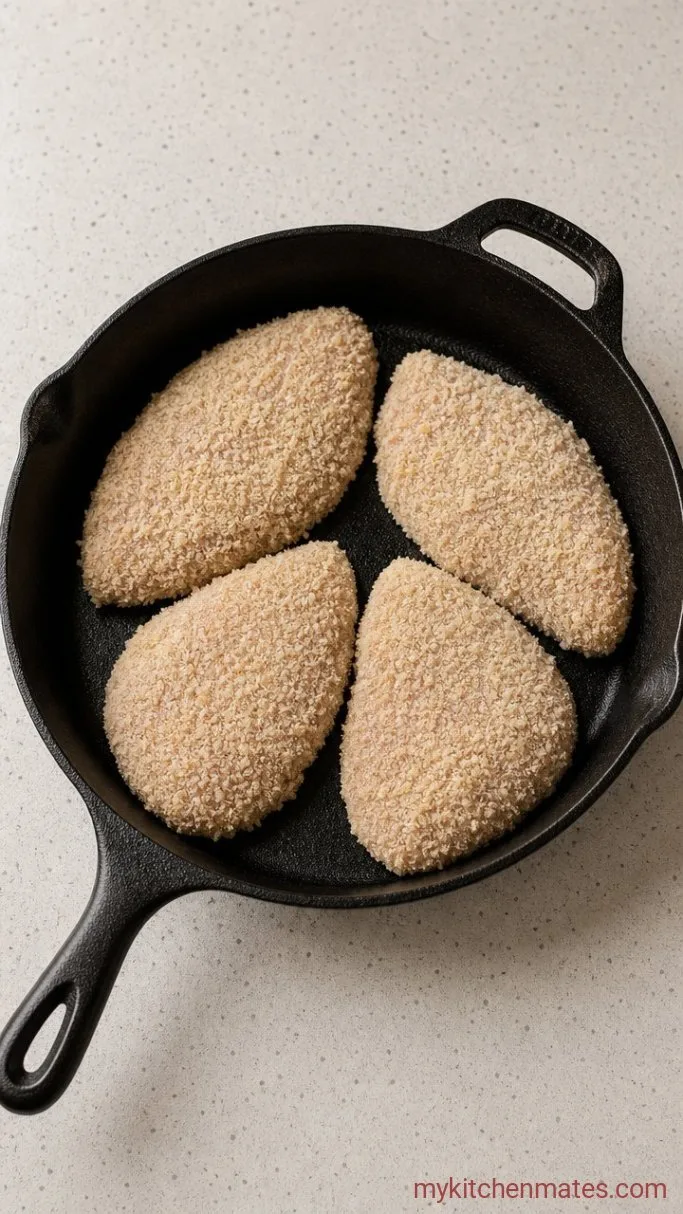 Step 1: Season and Dredge the Chicken