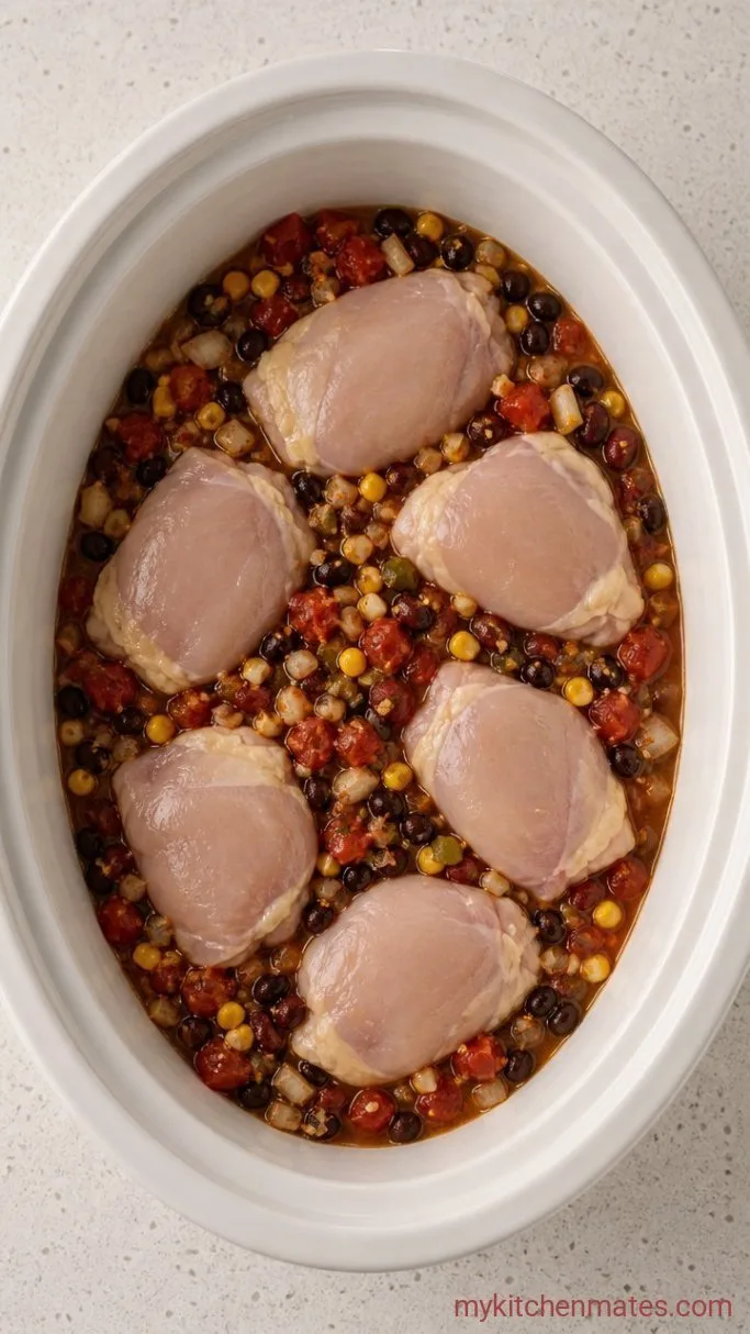 Step 1: Season and Layer the Chili Base