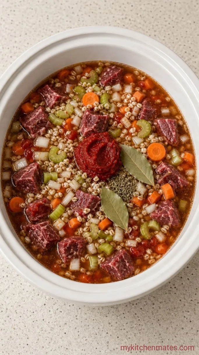 Step 1: Season and Load the Slow Cooker