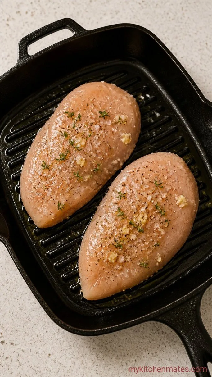 Step 1: Season and Marinate the Chicken
