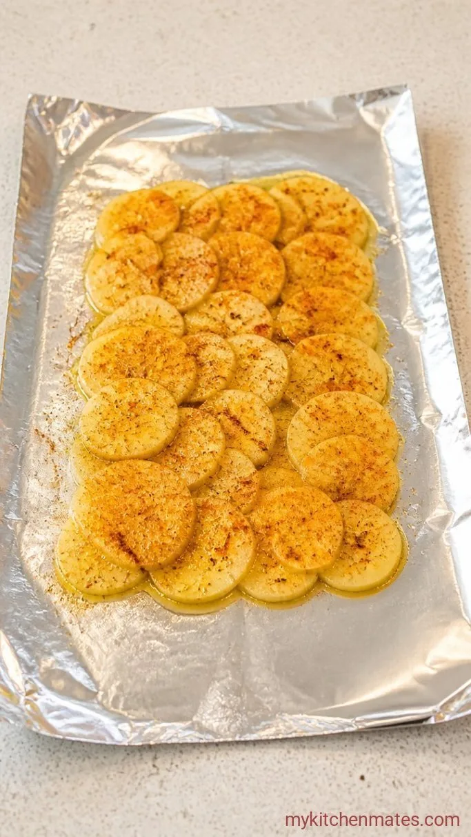 Step 1: Season and Seal the Potatoes