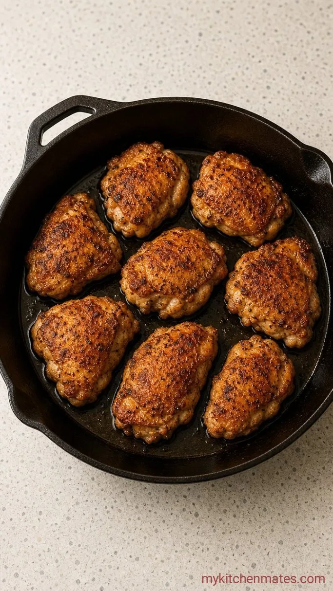 Step 1: Season and Sear the Chicken