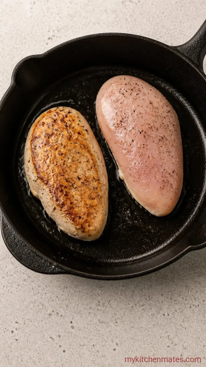 Step 1: Season and Sear the Chicken