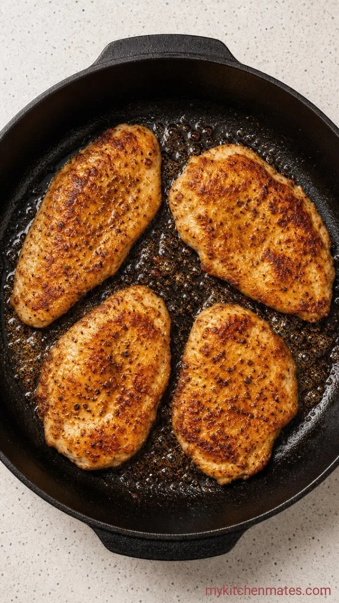 Step 1: Season and Sear the Chicken