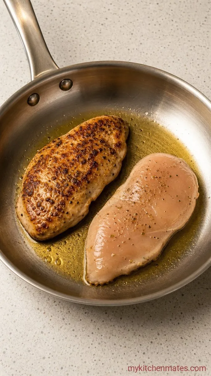 Step 1: Season and Sear the Chicken