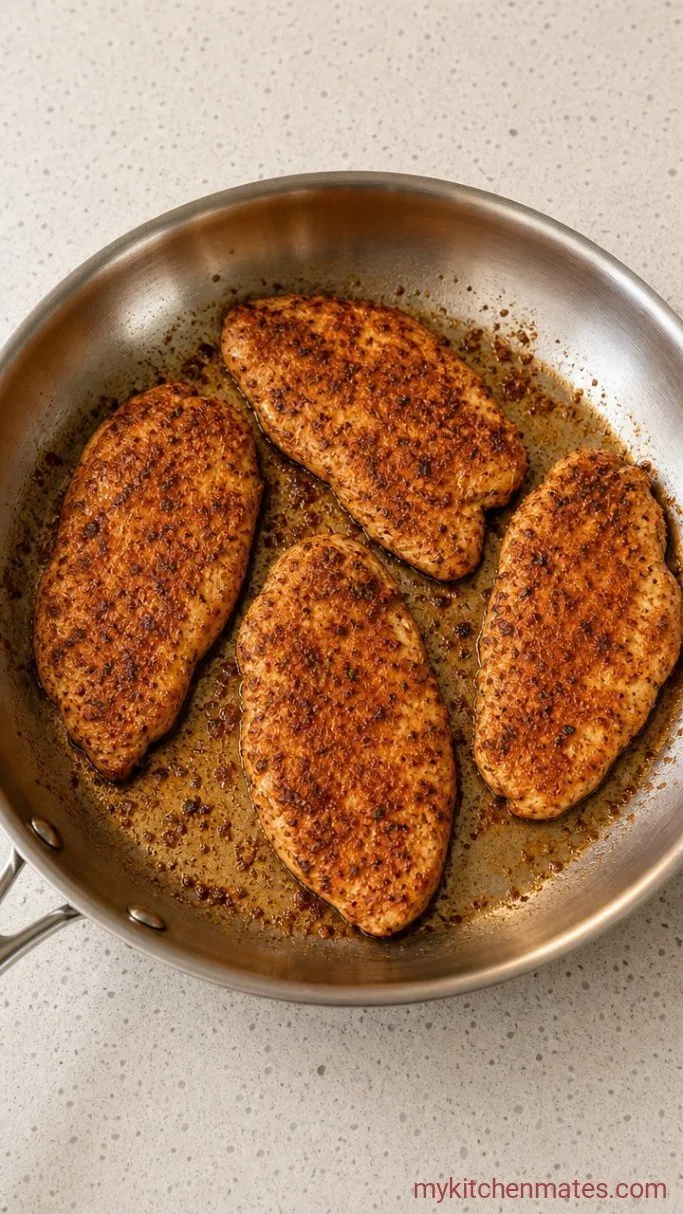 Step 1: Season and Sear the Chicken